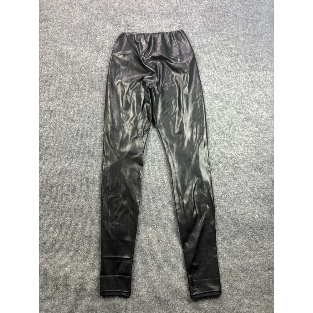 Wilfred Free Aritzia Daria Faux Leather Leggings Womens Small Black High Rise